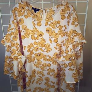 Macy’s Alfani brand floral blouse
